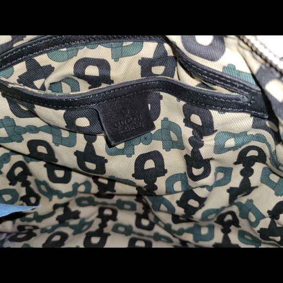 Gucci black leather Guccissima Boston Bag; great condition -recently refinished - Picture 10 of 10